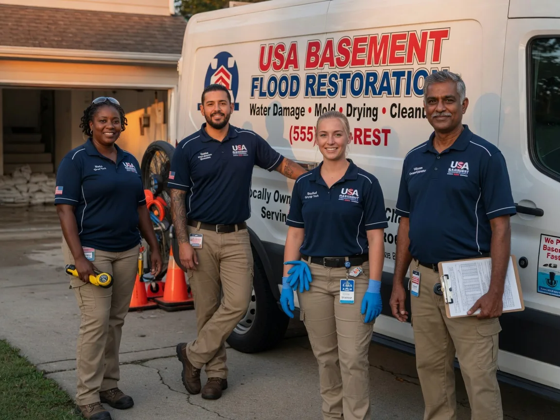 Basement Flood Cleanup company in Hillman, MN