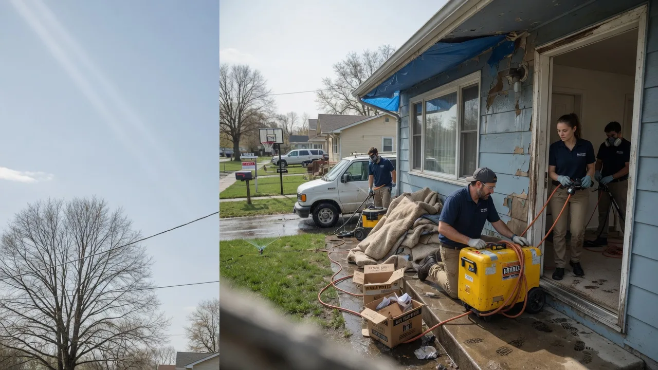 Basement Flood Cleanup in Hillman, MN near me